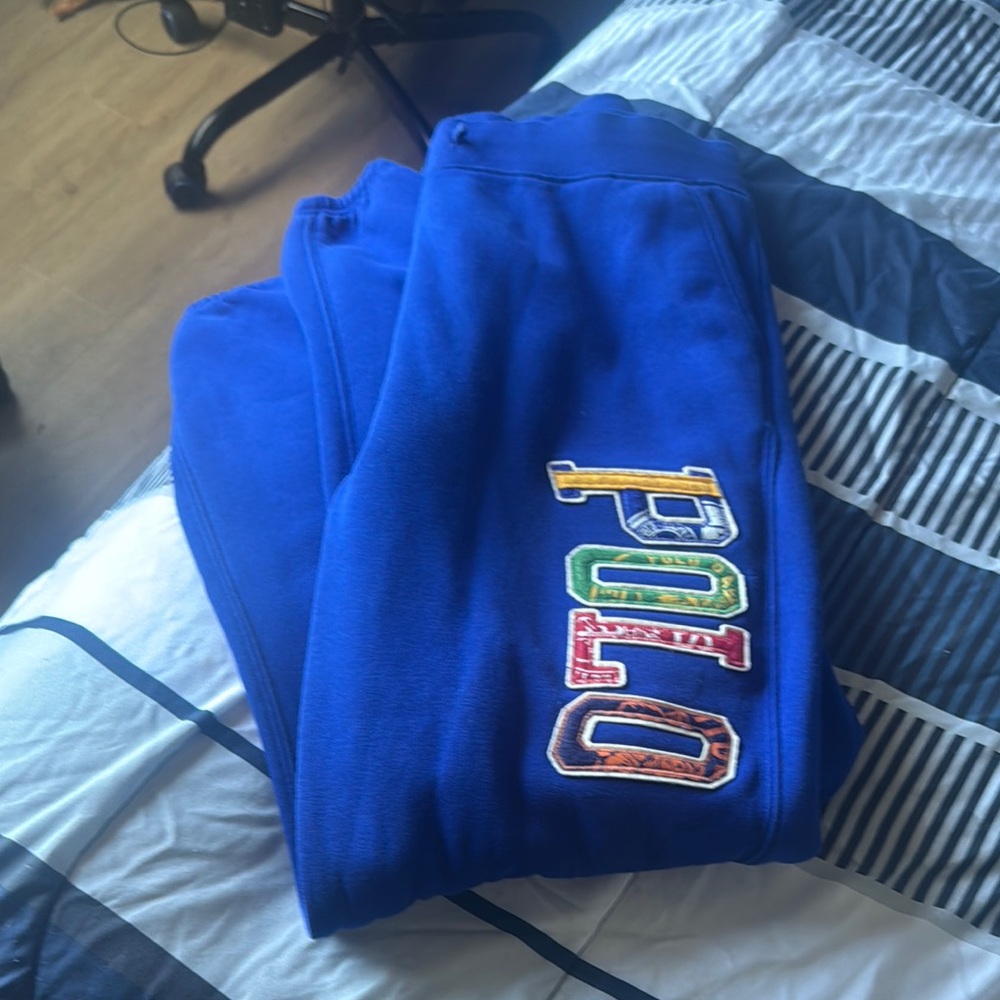 Polo by Ralph Lauren Blue Joggers for Effortless Style